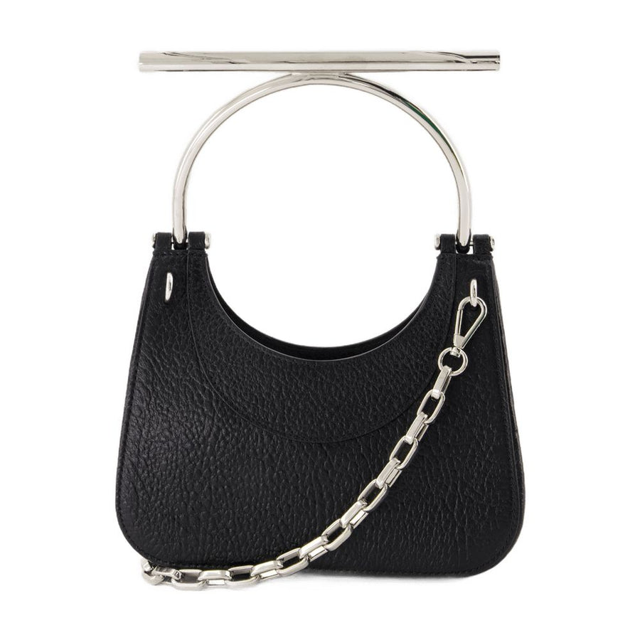 Alexander McQueen lambskin shoulder bag in black