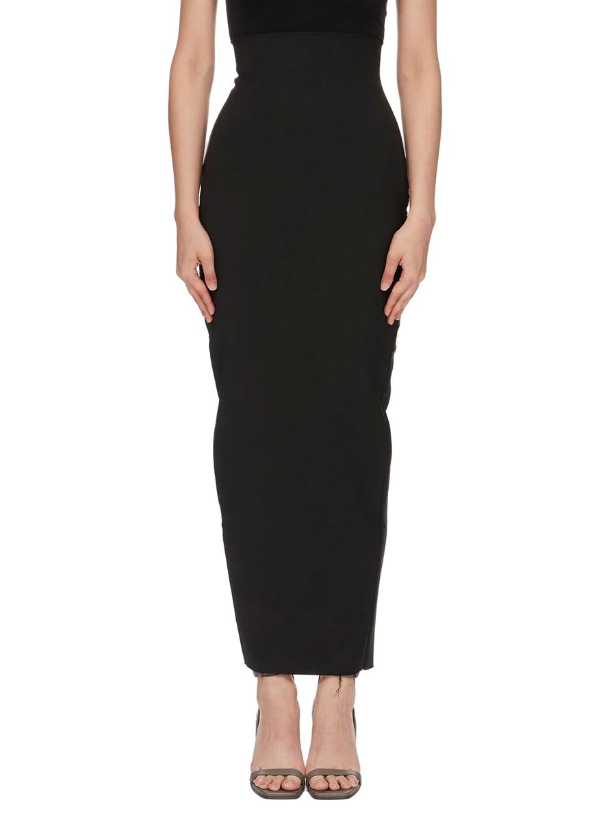 Rick Owens Viscose blend skirt in black
