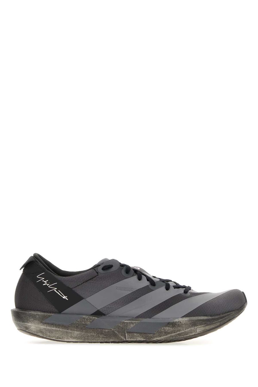 Y3 Yamamoto Adios Exterior: 100% Fabric; Interior: 100% Fabric; Sole: Rubber sneakers in black