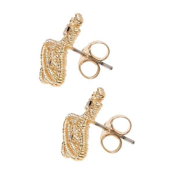 Vivienne Westwood metal earrings in gold