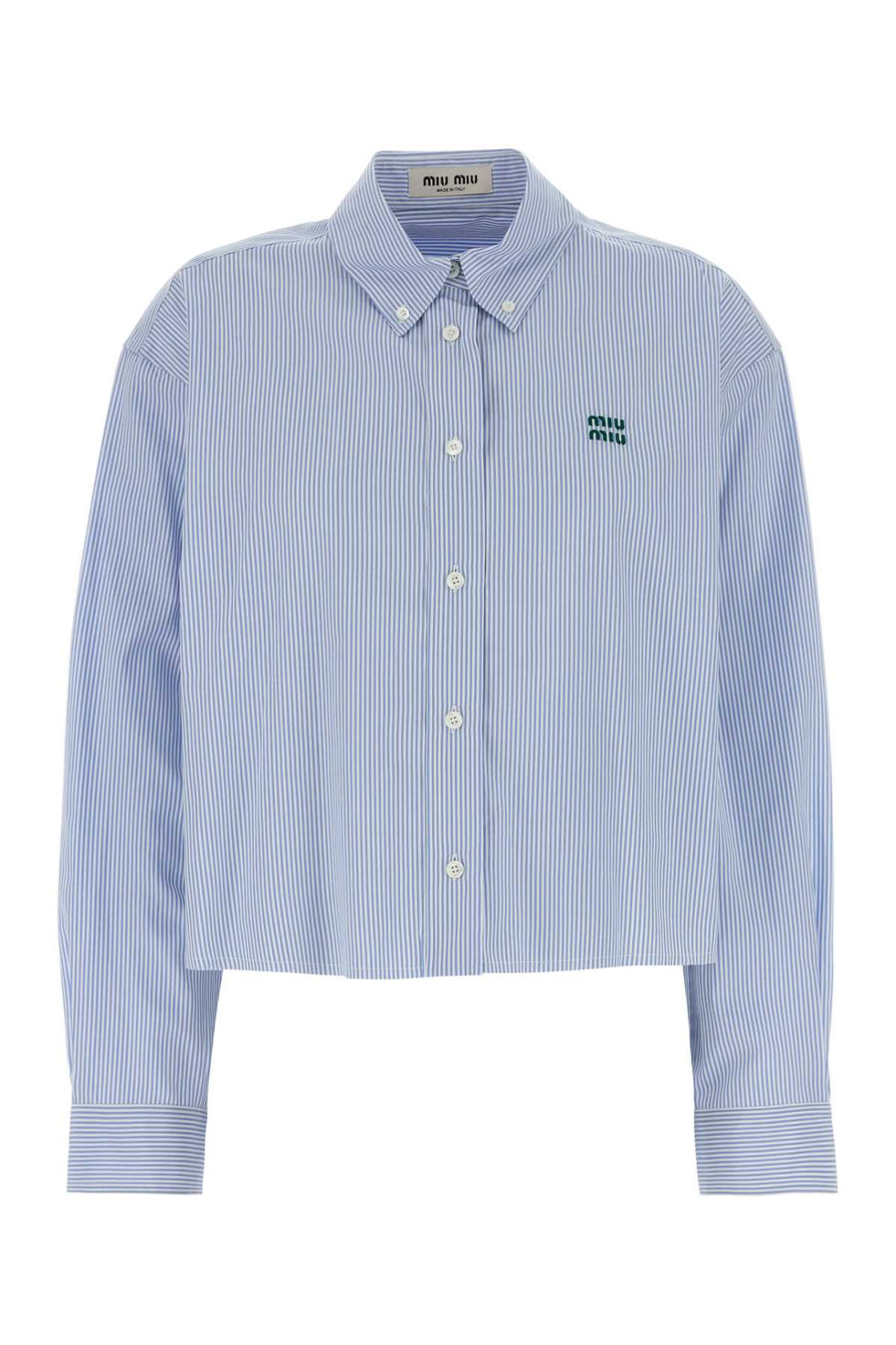 Miu Miu 100% Cotton shirt in blue