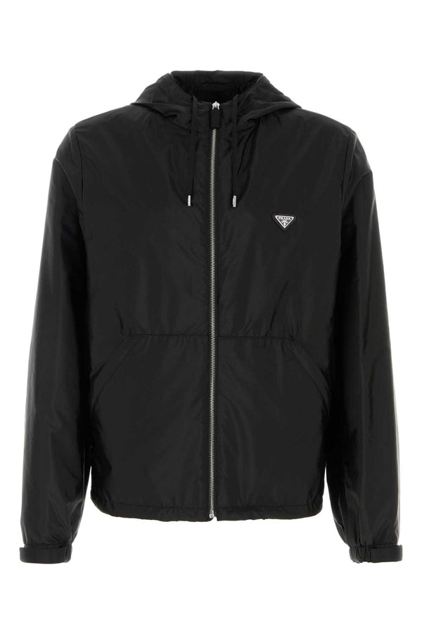 Prada 100% Re-Nylon jacket in black