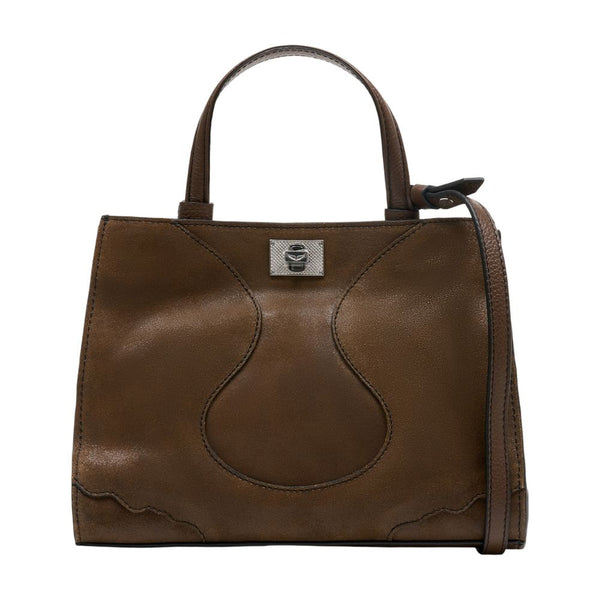 Zadig & Voltaire Cowhide top handle bag in brown
