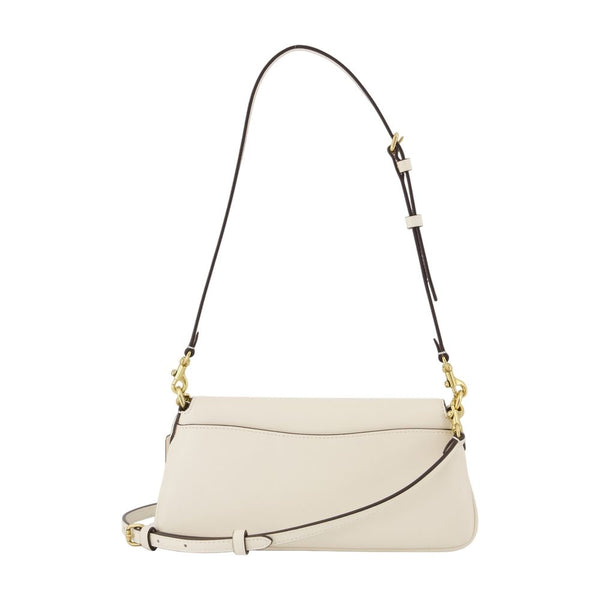 Coach Calfskin shoulder bag in white