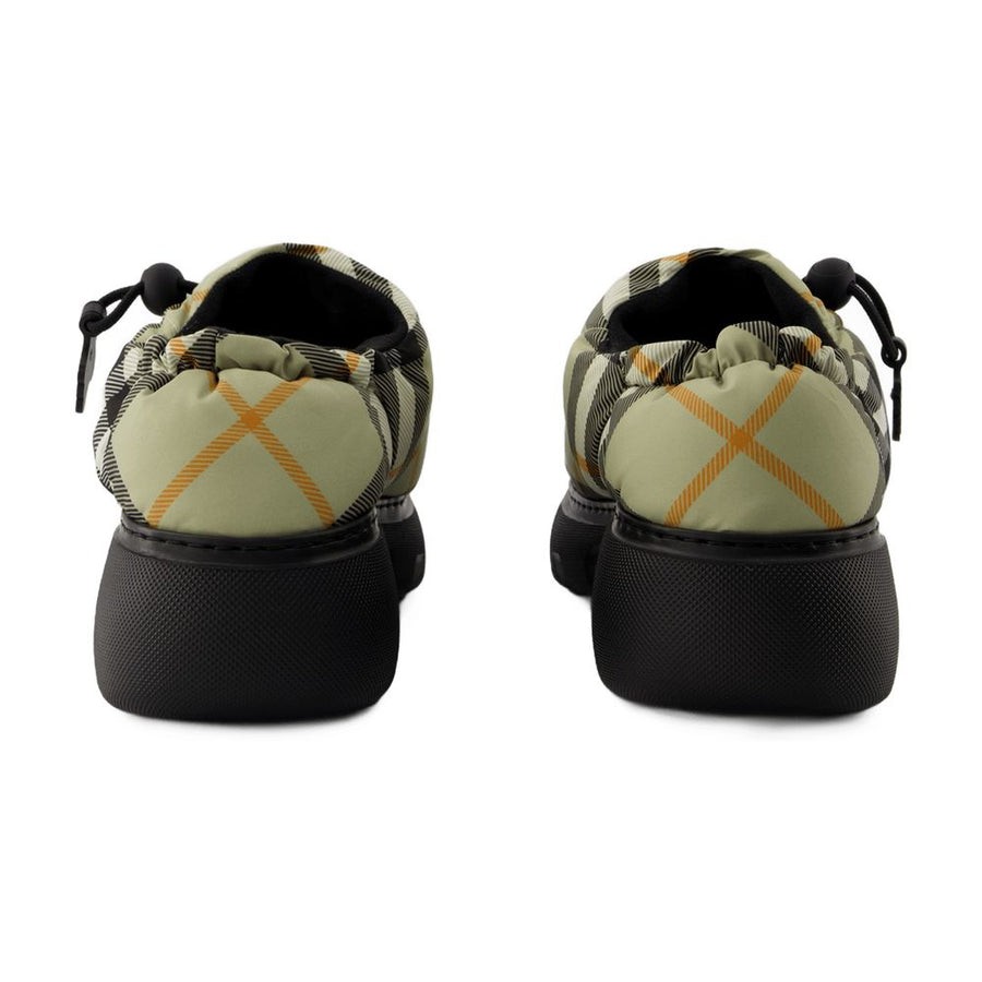 Burberry Nylon mule in gray