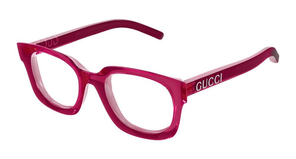 Gucci GG1721O Injected acetate eyeglasses in red