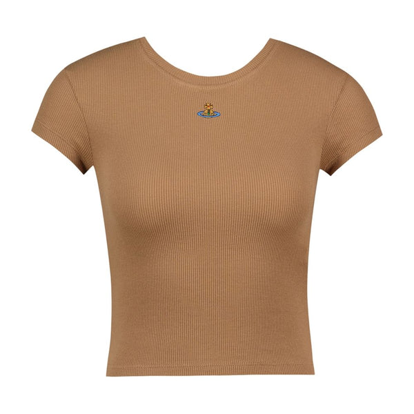 Vivienne Westwood viscose t-shirt in brown