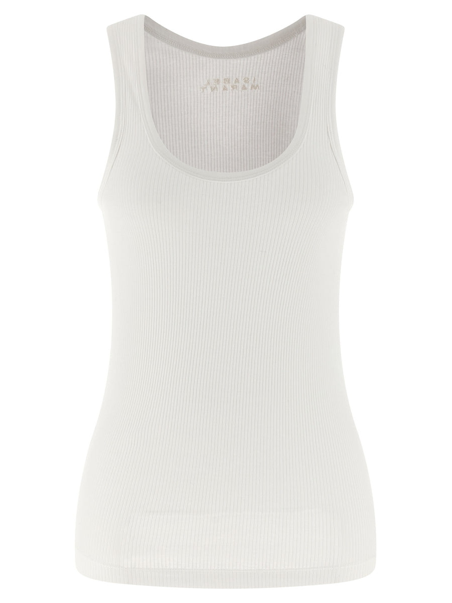 White Cotton Tank Tops