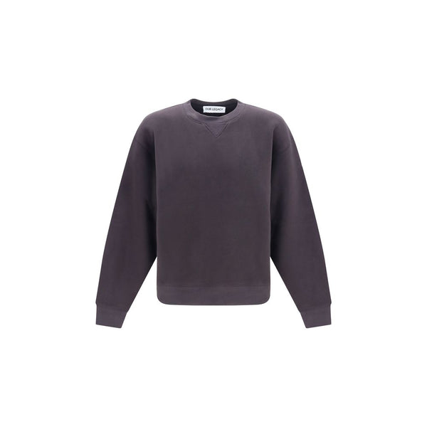 Black Cotton Sweatshirt Clothing