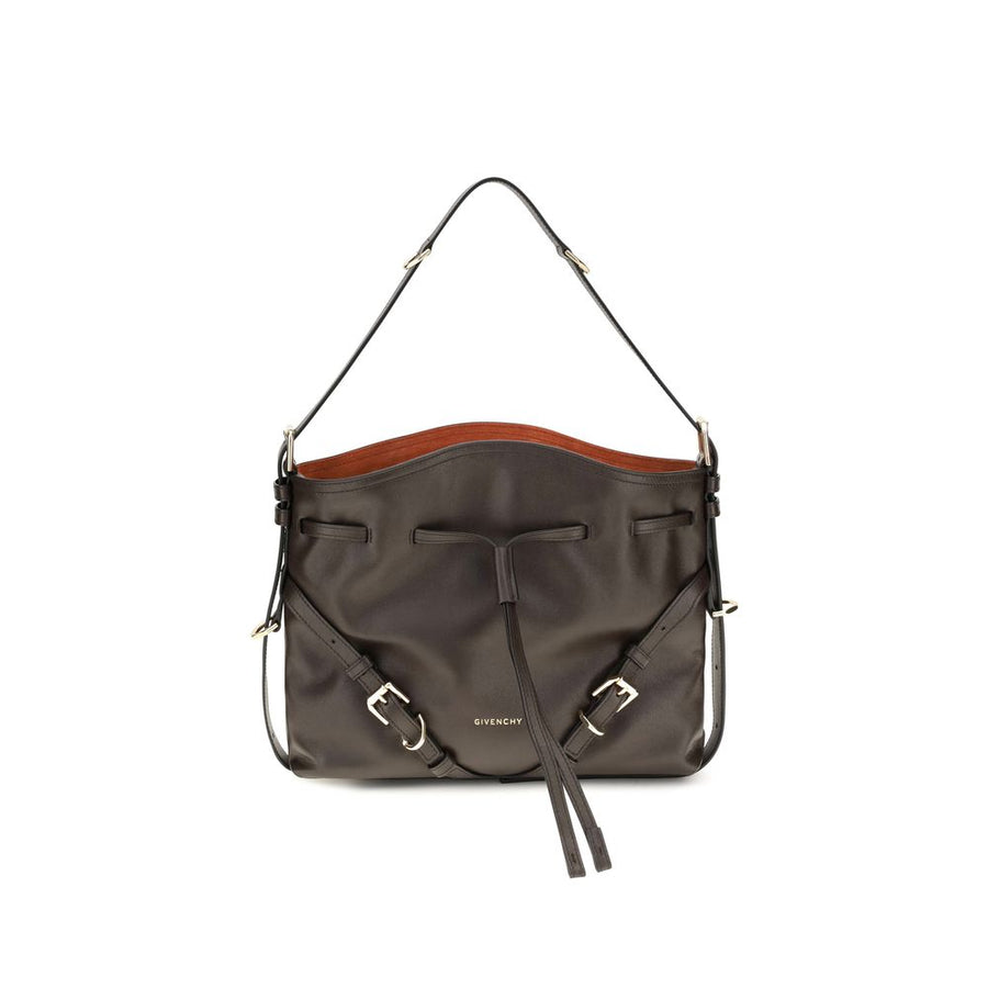 Givenchy 100% Calf Leather Bos Taurus bucket bag in brown