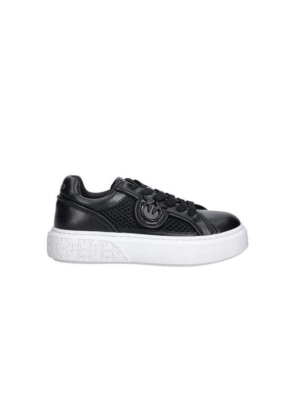 Pinko 61% Calf Leather (Bos Taurus) sneaker in black