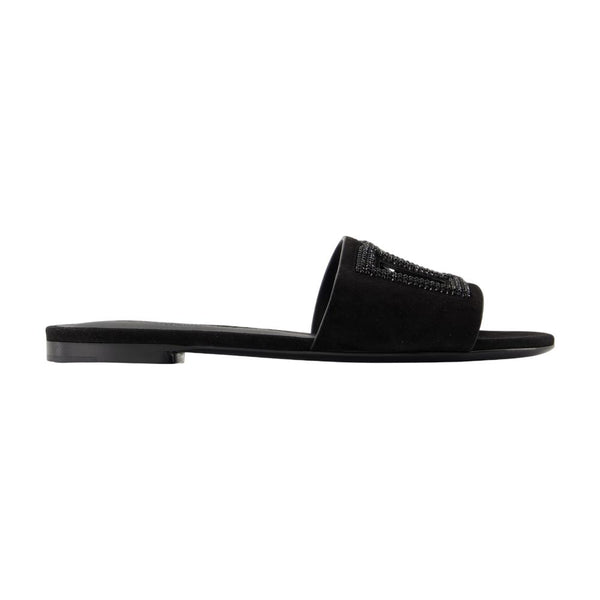 Dolce&Gabbana Leather sandals in black