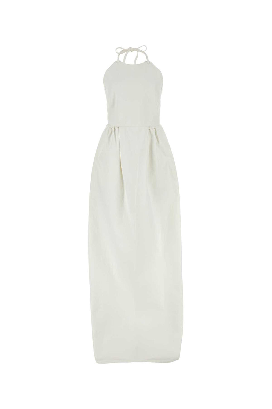 Max Mara 100% Cotton dress in white