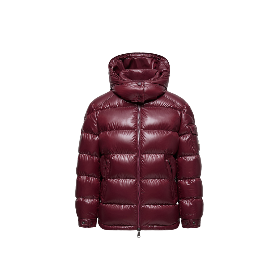 Moncler Nylon down jacket in red