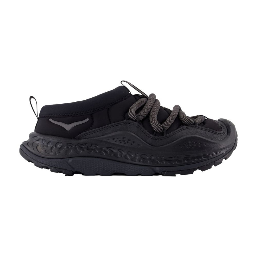 Hoka Cotton sneaker in black