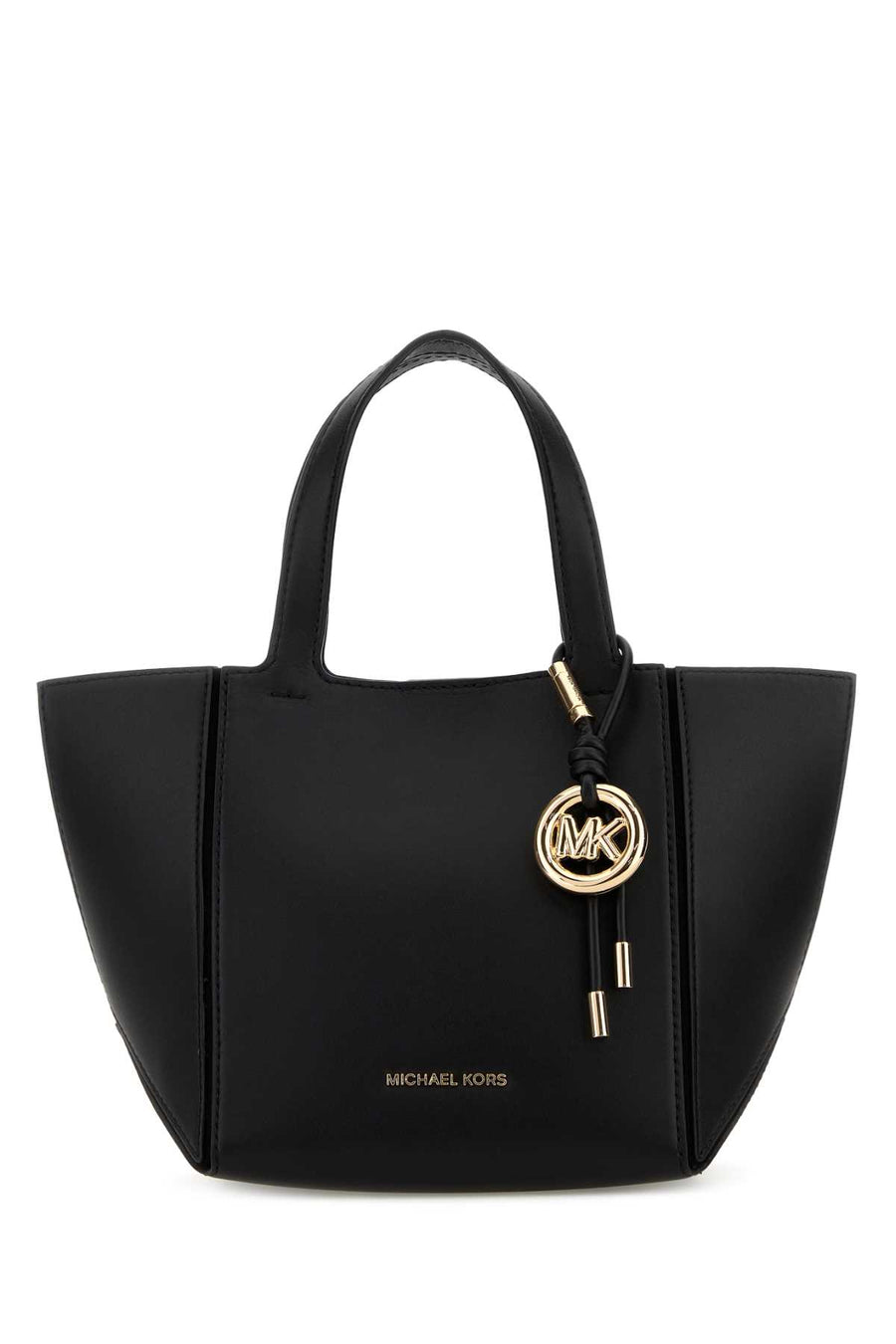 Michael By Michael Kors Conv 100% cow leather tote bag in black
