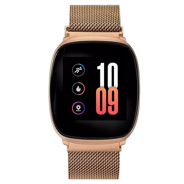 Timex Stainless Steel case smart watch in rose gold