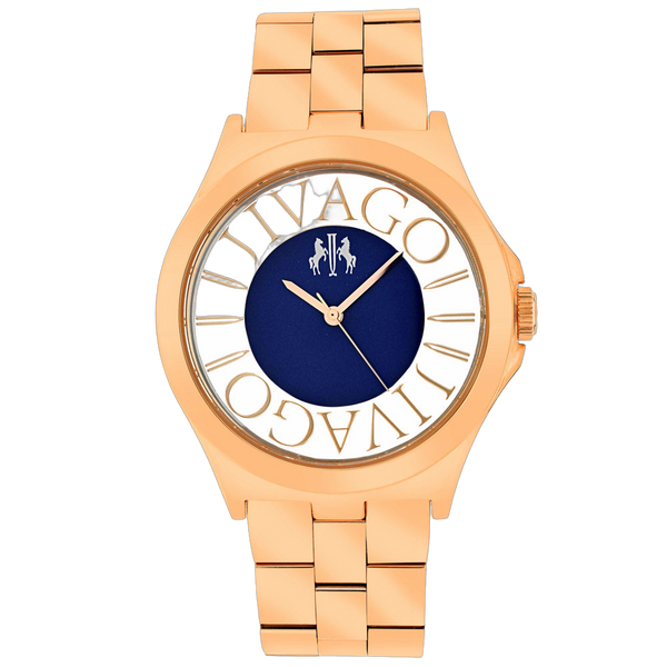 Jivago Stainless steel case watch in gold