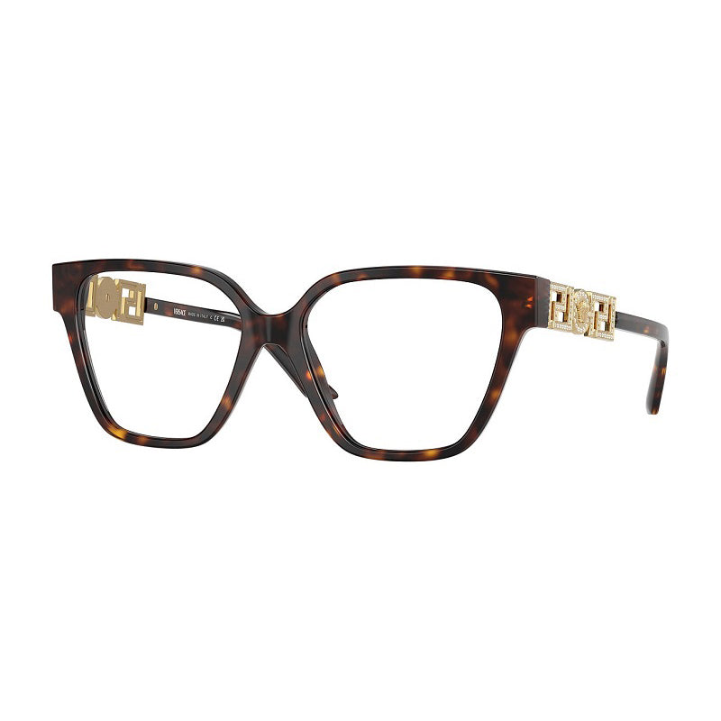 Versace VE3358B108 Acetate eyeglasses in brown