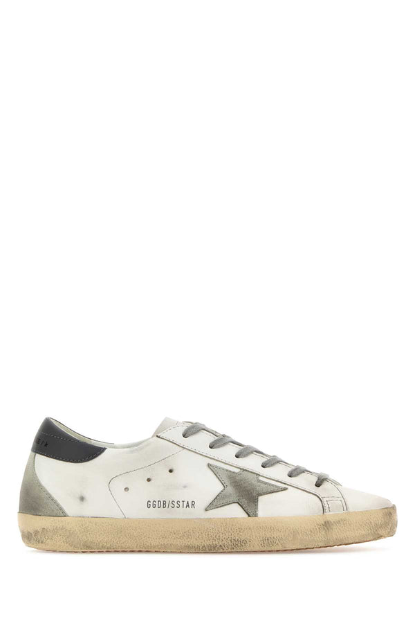 Multicolor Leather Super-Star Classic Sneakers Whiteicedarkgray
