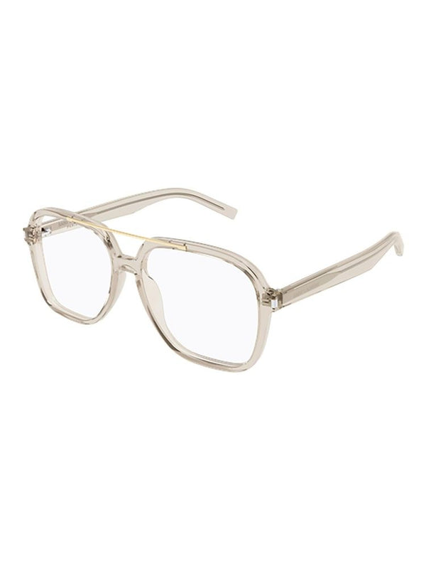 Saint Laurent SL Acetate eyeglasses in beige