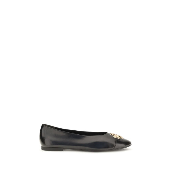 Tory Burch 100% Calf Leather Bos Taurus ballet flat in black