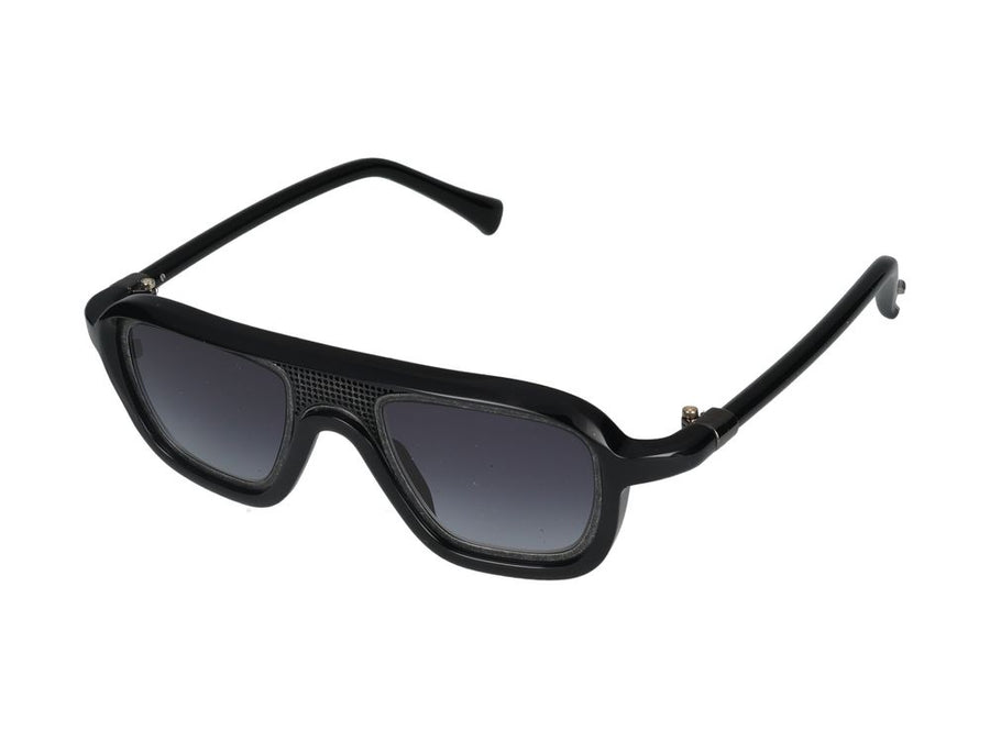 Yohji Yamamoto SUN502 Acetate sunglasses in black