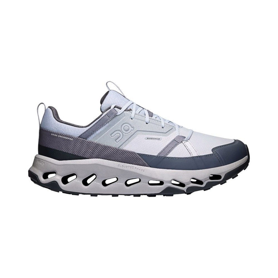 On 100% Recycled Polyester (upper and lining) sneaker in glacier
