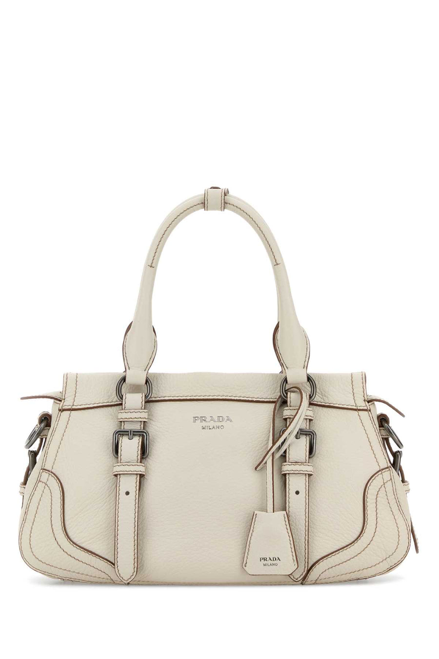 Prada Exterior: 100% Deer shoulder bag in beige