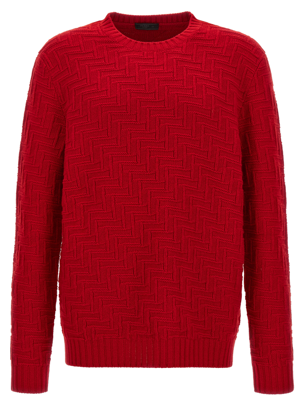 Multicolor Virgin Wool Cardigan Clothing