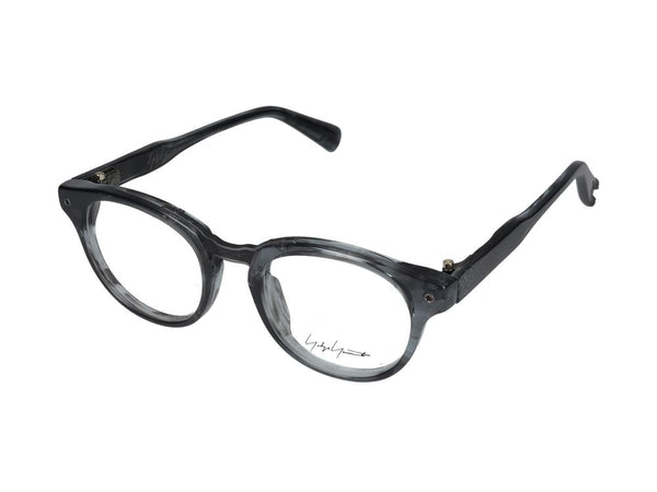 Yohji Yamamoto YY037 Titanium eyeglasses in charcoal grey