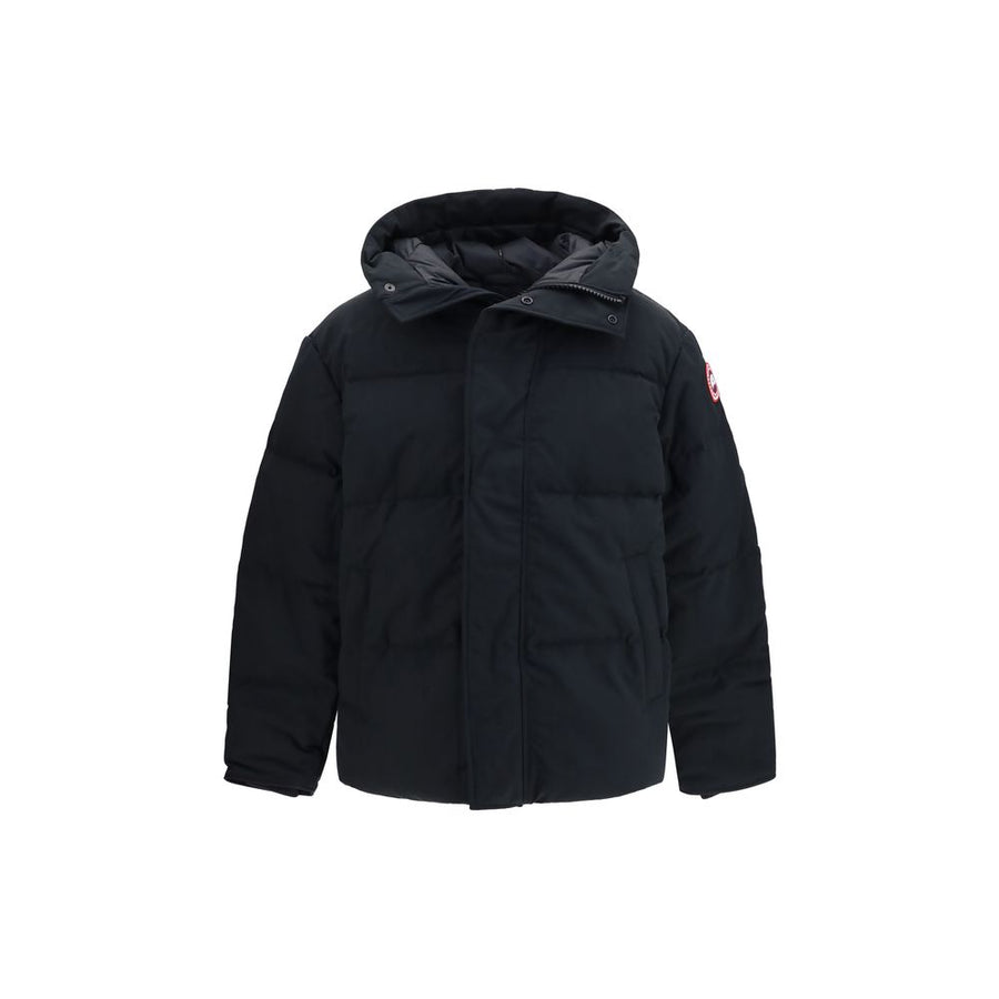 Black Recycled Polyester Parka Clothing
