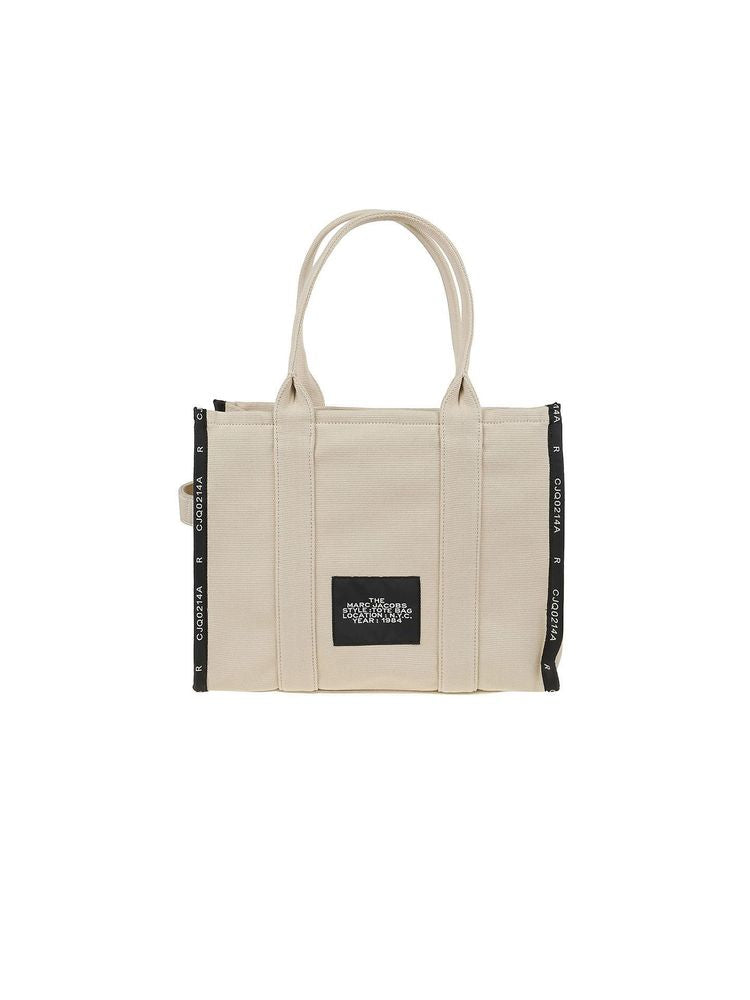 Marc Jacobs 64% Cotton tote bag in beige