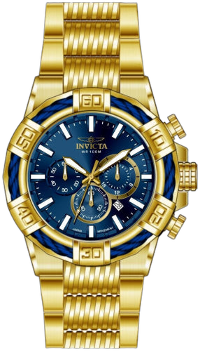 Invicta watch in gold