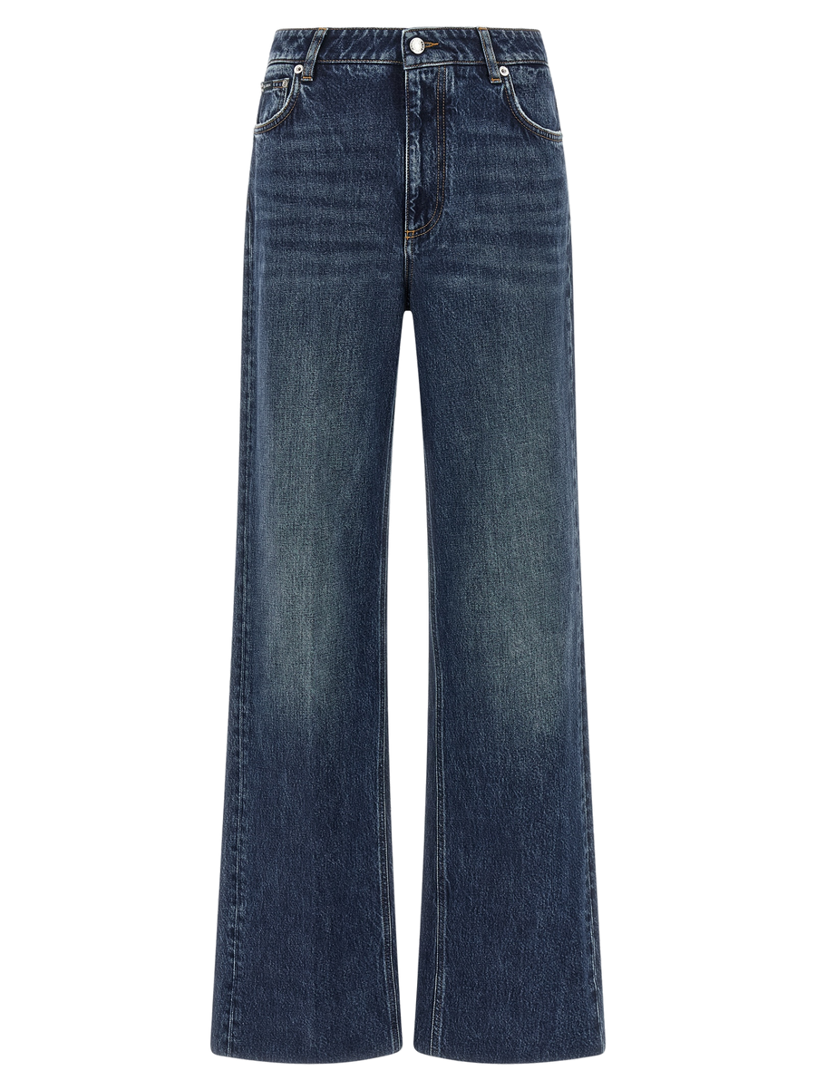 Blue Cotton Jeans Denim Clothing