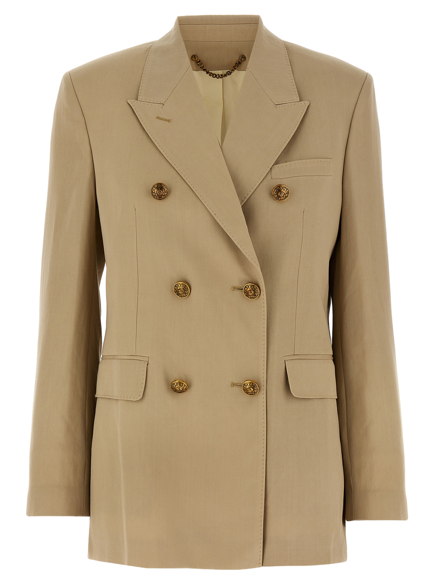 Golden Goose 100% virgin wool blazer in beige