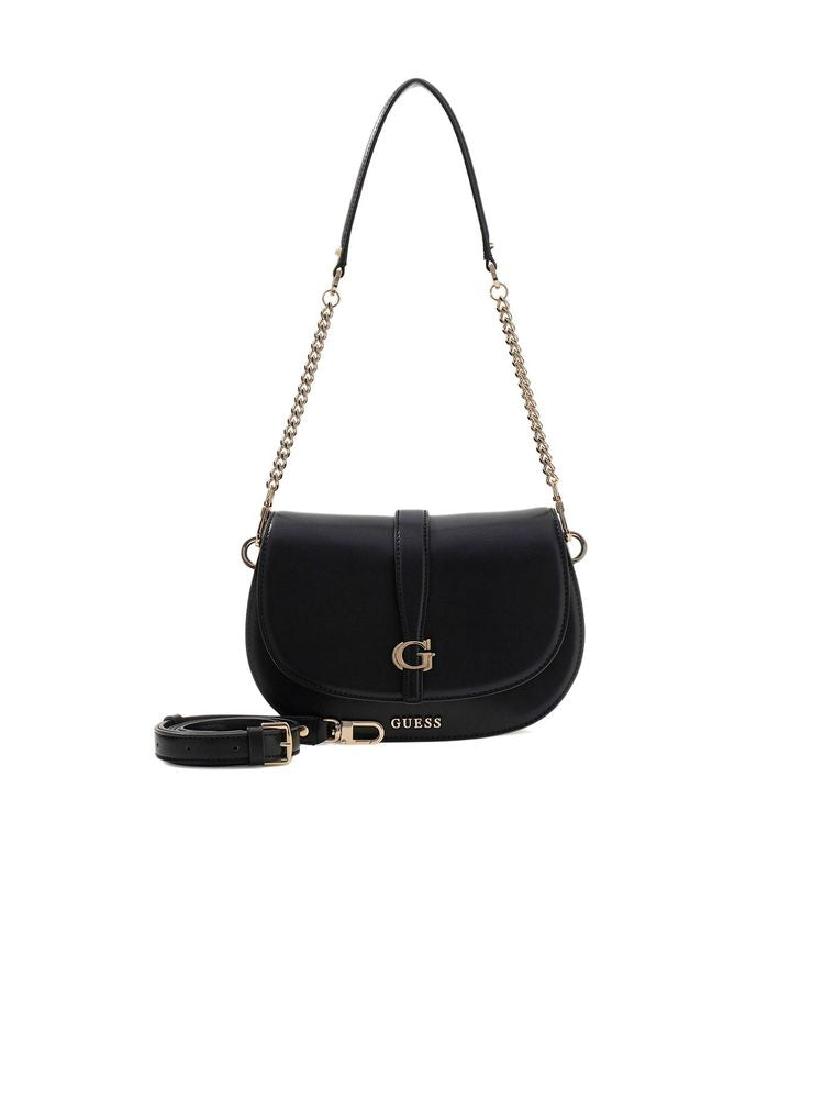 Guess 100% Polyurethane shoulder bag in black