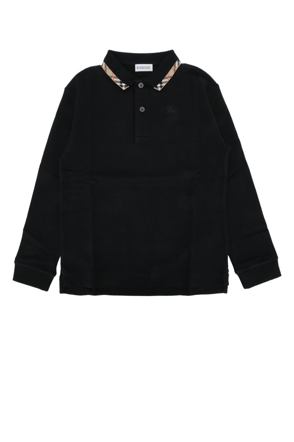 Kb5 Johane Cc Ls Black Cotton T-shirts And Polos