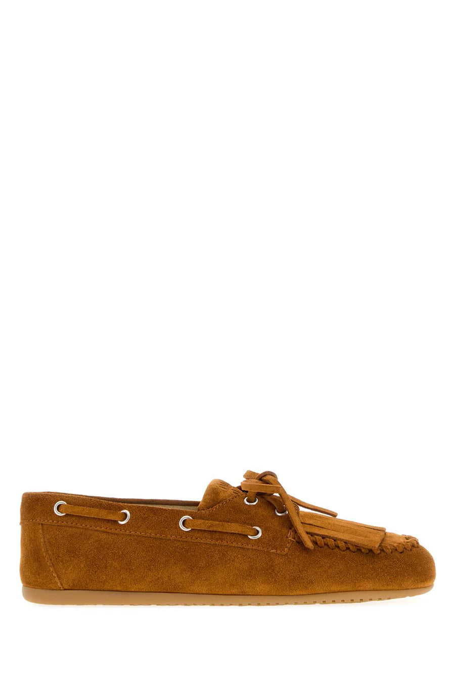 Caramel Suede Loafers Ambra Mocassini