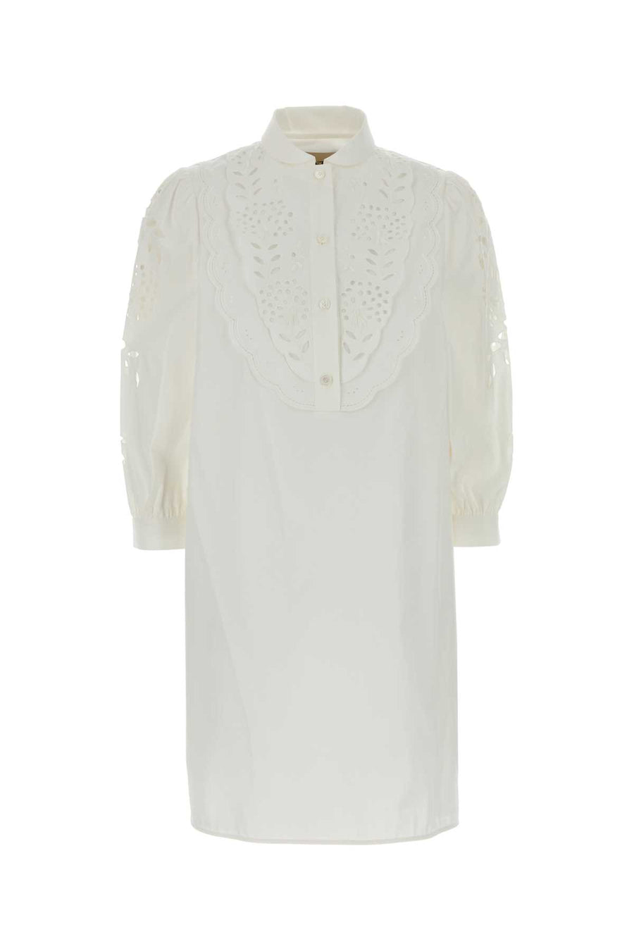 Valentino Garavani Dress 100% Cotton shirt dress in white