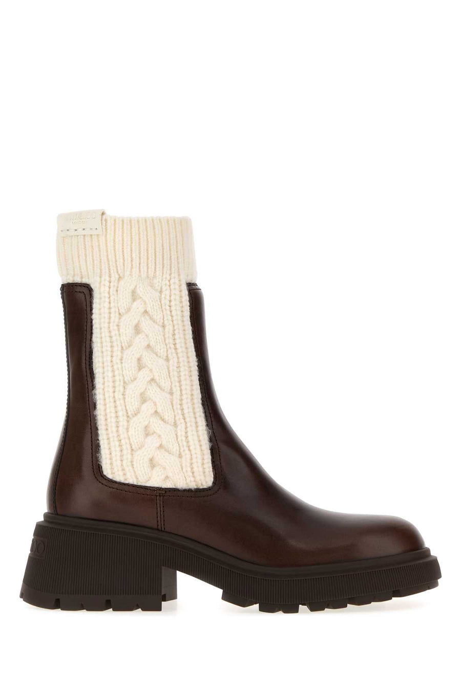 Brown Leather Tamia Boots Chocolate/latte Stivali
