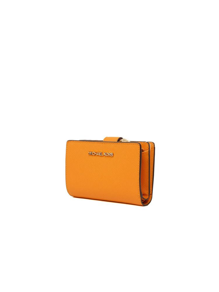 Michael Kors 100% Leather wallet in orange