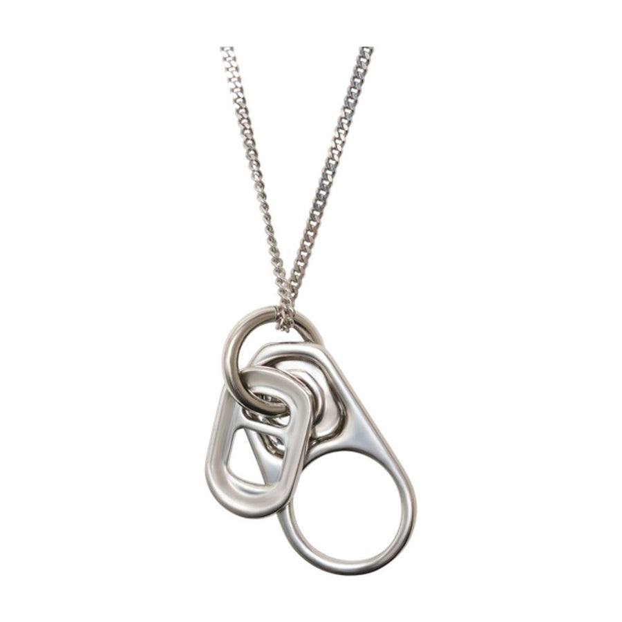 MM6 Maison Margiela metal necklace in silver