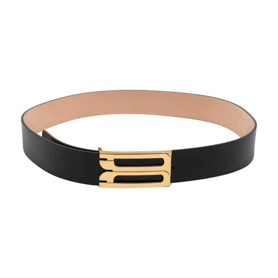 Victoria Beckham Calfskin belt in black
