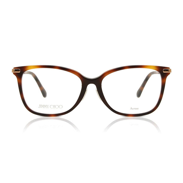 Jimmy Choo eyeglasses in gold
