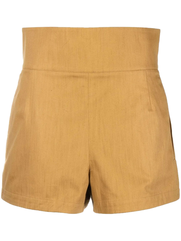 Ferragamo Linen shorts in beige