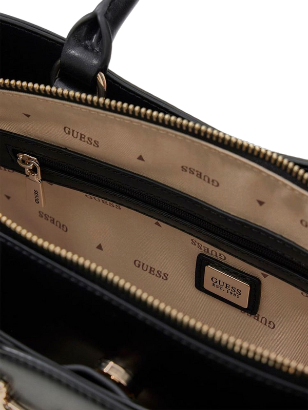 Guess 100% Polyurethane shoulder bag in black