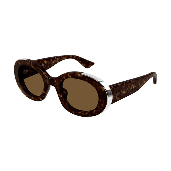 Alexander McQueen sunglasses in brown