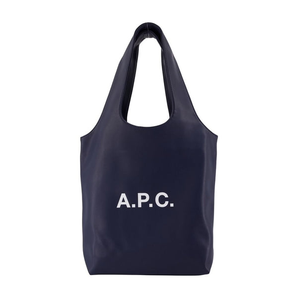 A.P.C. Synthetic tote bag in navy