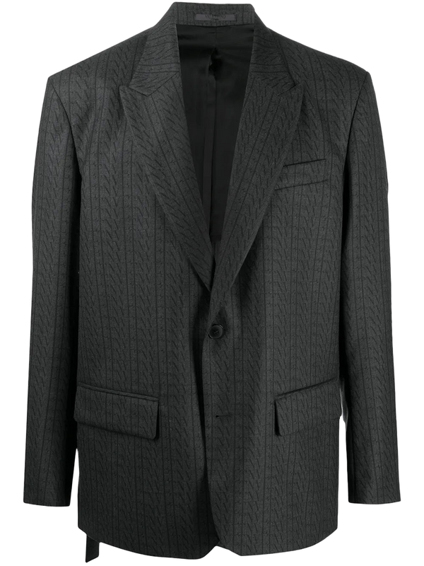 Valentino Wool blazer in gray
